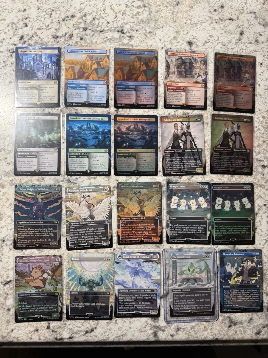MTG Final Fantasy 2025 Borderless Alternate Art LOT Foil AND Non-Foil | eBay