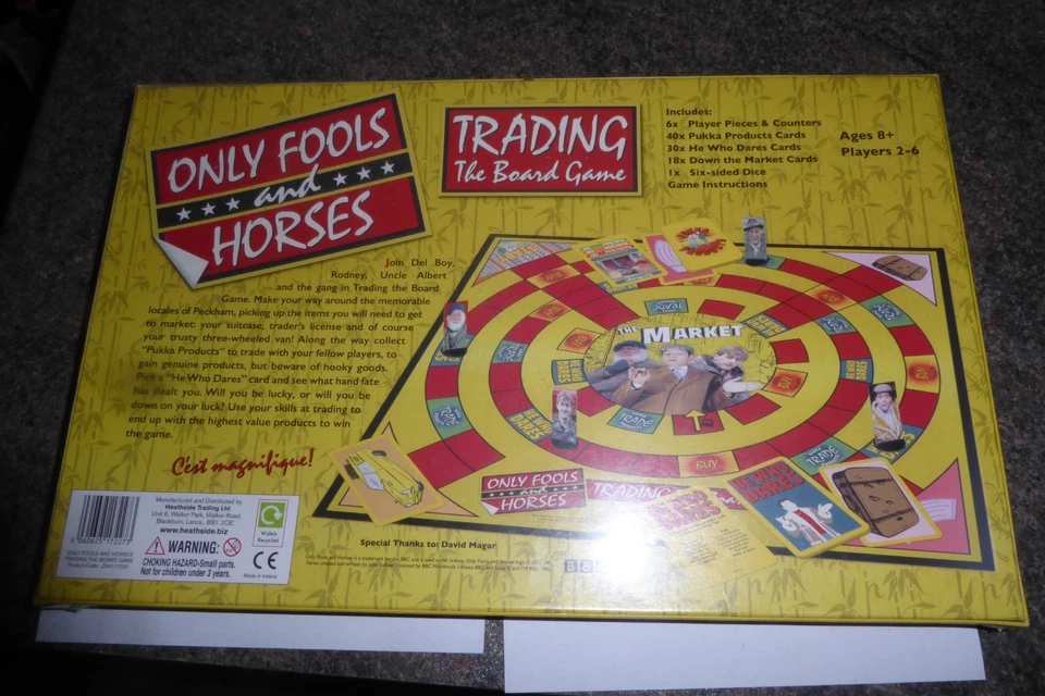 Only Fools And Horses Trading The Board Game  Delboy Rodney Trotter New & Sealed - Image 2 of 2