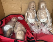 4-Pack Prestan INFANT CPR Manikins w Feedback MedTone PP-IM-400M-MS mannequins