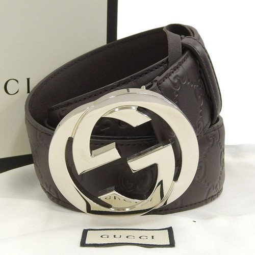 Gucci GUCCI Interlocking G waist 411924 214351 belt