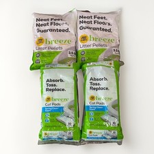 Purina Tidy Cats Breeze Litter System Bundle Pellets Refills Spring Clean Pads