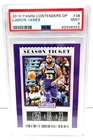2019 Panini Contenders Season Ticket LeBRON JAMES Basketball Card PSA 9 MINT