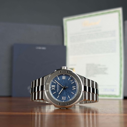 2023 Complete Set Large 41mm Blue Chopard Alpine Eagle 298600-3001