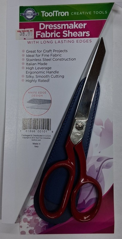 Italian Dressmaker Fabric Shears - Free Leather sheath