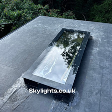 Fixed Rooflight Flat Roof Skylight 1000 x 1000 mm - Various Sizes Available