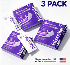 3pc Shipping Free V34, Hismile Strips Whitening Teeth Purple Hismile