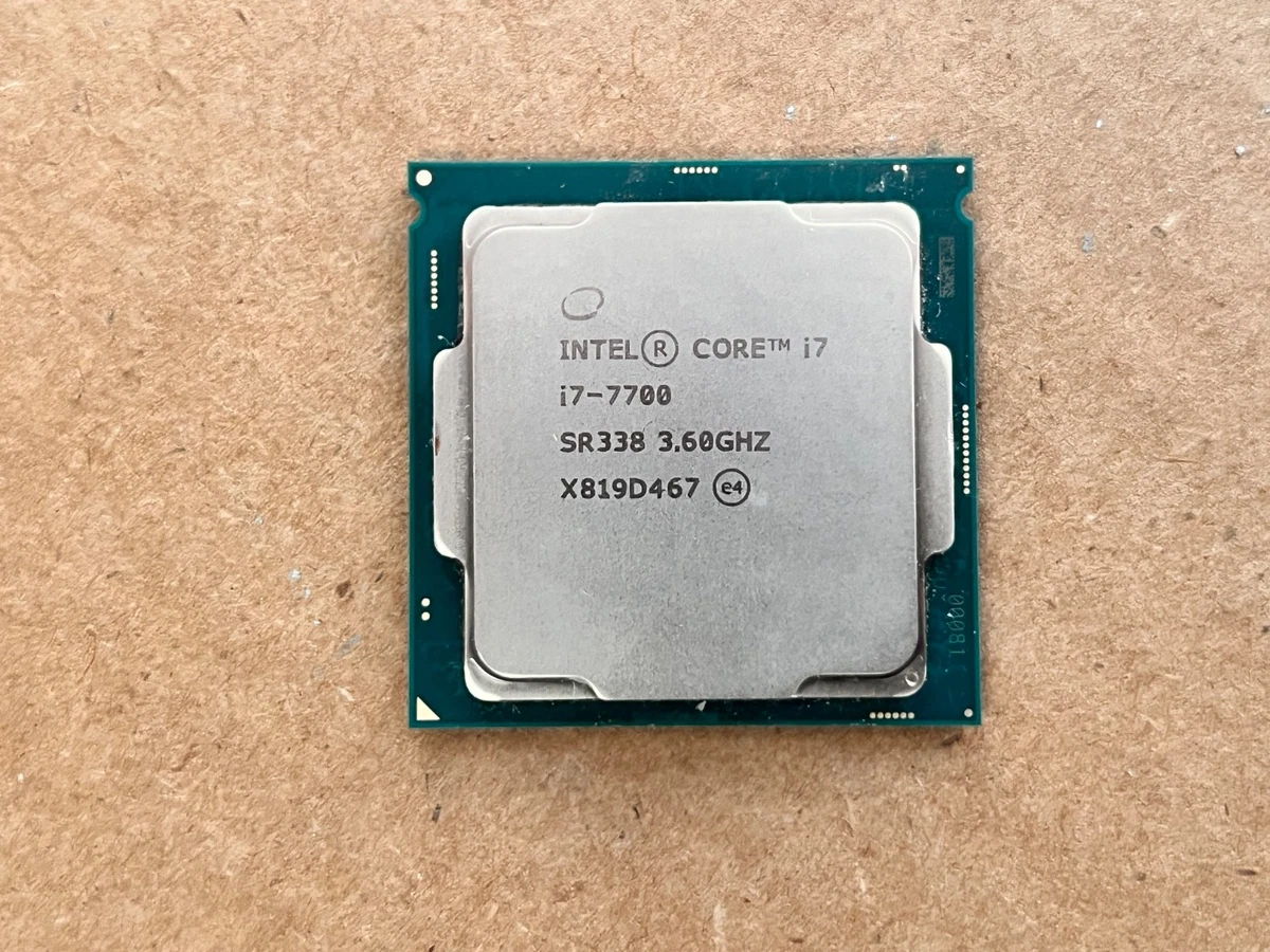 Intel Intel Core i7-7700 Processor Model Computer Processors LGA