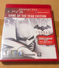 Batman: Arkham City GOTY Edition Greatest Hits 3D Compatible Sony PS3