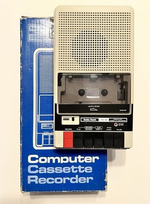 Vintage Radio Shack TRS-80 CCR-81 MINT Computer Recorder Model 26-1208 w/Box