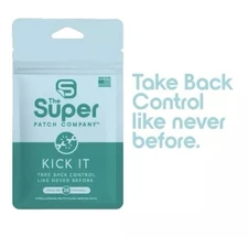  Kick It! The Super Patch Company-28 Pack goodbye cravings or bad habits 