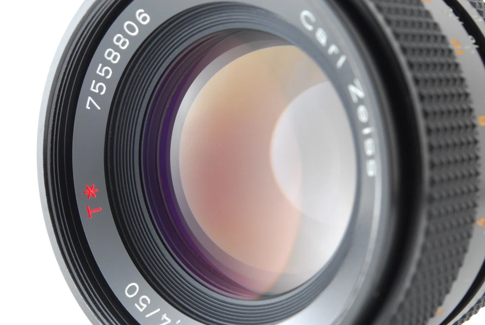 [COMO NUEVO] Lente Contax Carl Zeiss Planar T* 50 mm F/1,4 montaje CY MMJ de JAPÓN Foto 3 de 4