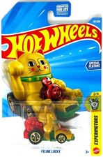 Hot Wheels FELINE LUCKY Diecast Collectible Model 1:64 - JJJ54-N9C0D