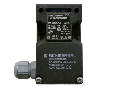 (Used) Schmersal  Safety Switch 2017 AZ 16-02ZVRK-M16 IEC 60947-5-1