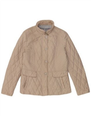 GERRY WEBER Damen Steppjacke UK 14 Large Beige BJ16