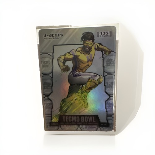 Bo Jackson Battle Arena 2026 Tecmo Bowl J-Jets Silver Coin Flip Battle Foil SP