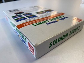 ULTRA RARE Stadium Events - Family Fun Fitness - NES Nintendo - PAL B (DE) CIB