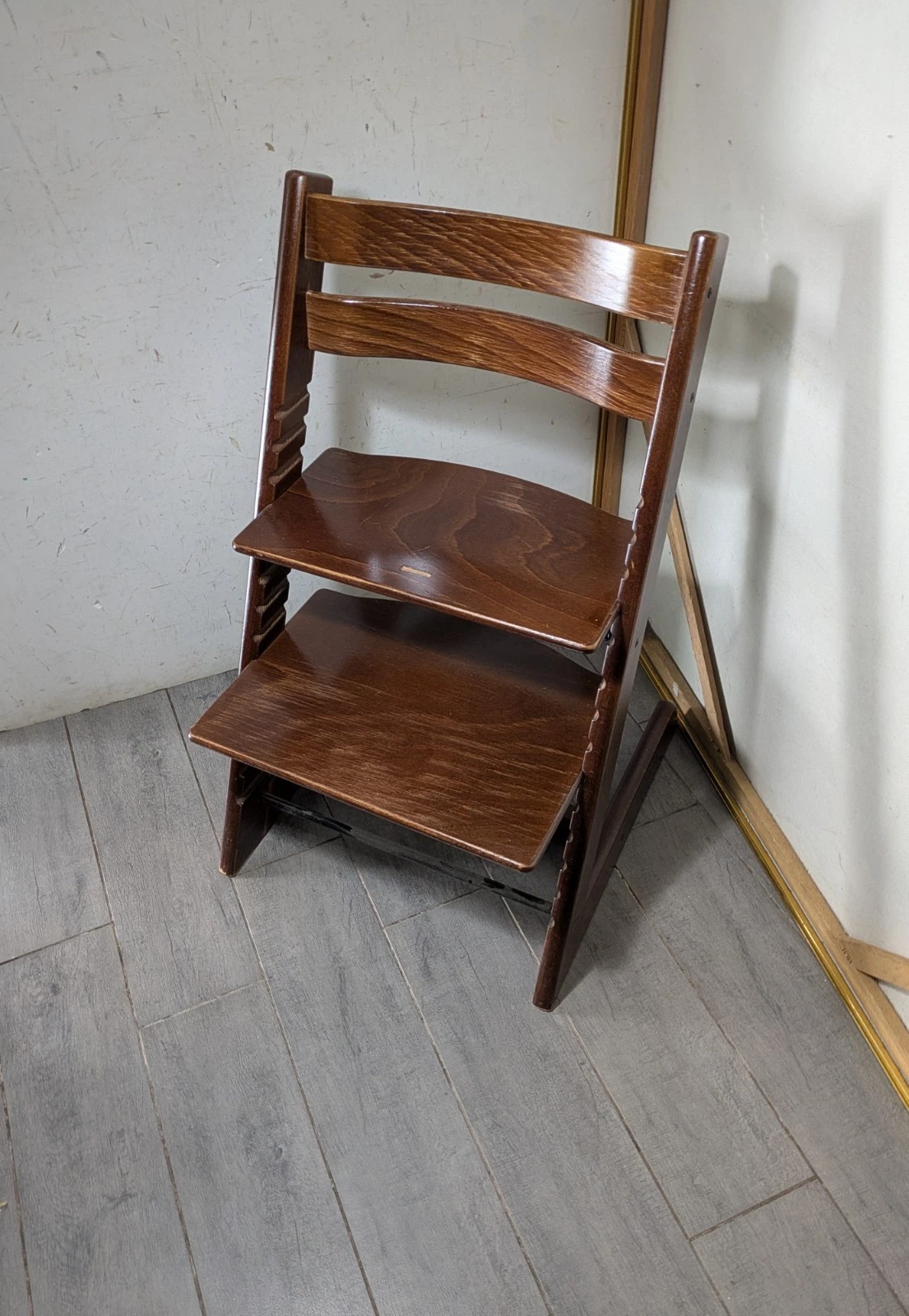 Stokke Tripp Trapp Baby Child Toddler High Chair - Dark Brown Wood E87
Opens in a new window or tab