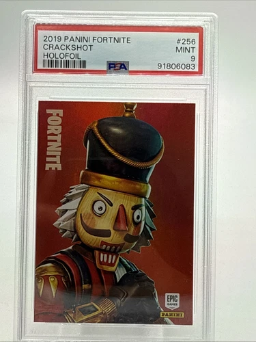 2019 Panini Fortnite Series 1 CRACKSHOT Holofoil #256 USA - PSA 9 MINT
