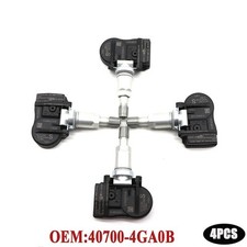 Tire Pressure Sensor 315MHz For Infiniti Q50 13-15 4Pcs TPMS Sensor 40700-4GA0B 