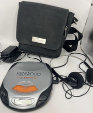 Kenwood DPC-391 Portable CD Player WORKS With Headphones, AC/DC Cord  Case