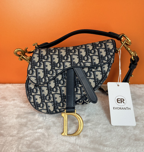 Christian Dior Saddle Crossbody Handbag DX514 @pre-verified by eBay 26.06.18