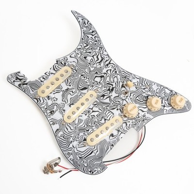 Prewired Loaded Pickguard for ST Guitar Wilkinson Alnico 5 Single Coil Pickup