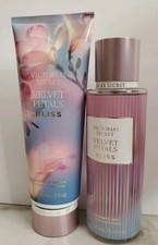 2 Pcs Set Victoria's Secret Velvet Petals Bliss Fragrance Mist Lotion 2x Lot