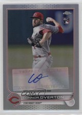 2022 Topps Chrome Update Auto Connor Overton #AC-CO Auto 0ba8