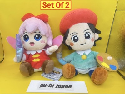 Kirby Super Star Ribbon & Adeleine Plush Set of 2, ALL STAR