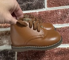 Footmates Tan Todd boots Infant Size 2