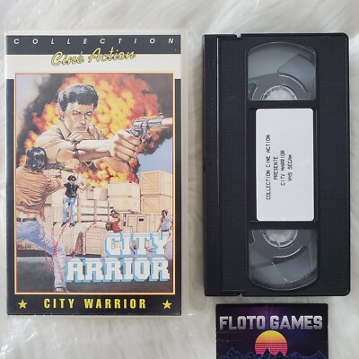 Original VHS FR: City Warrior - Rey Malonzo Beth Bautista - 1984 - Floto Games