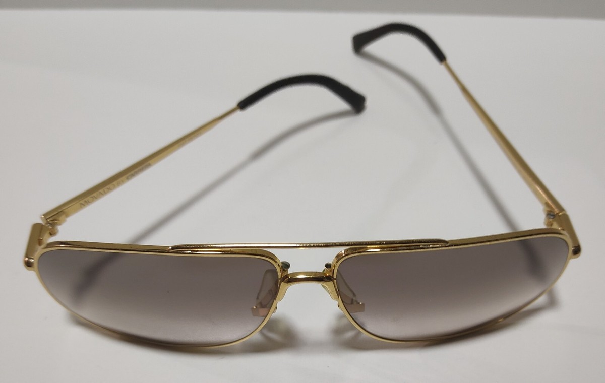 Vintage Movado By Carrera Sunglasses 5455-40 62-12 125 Made  display picture 2