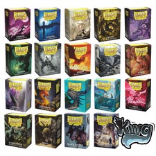 DRAGON SHIELD DUAL MATTE STANDARD OPAQUE CARD SLEEVES 100 PER PACK POKEMON MTG