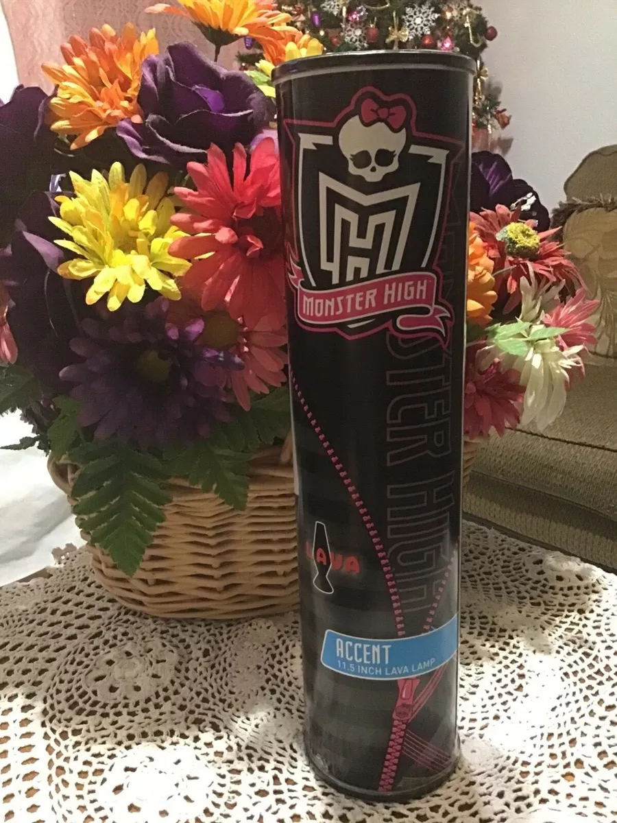 Monster High Skullette Lava Lamp 2011 RARE New