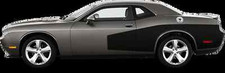 Rear Billboard Vinyl Graphics Decals Stripes For Dodge Challenger 2008-2014