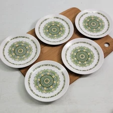 5 - Noritake Progression PALOS VERDE #9020 Bread & Butter Dessert Plates 6-3/8"