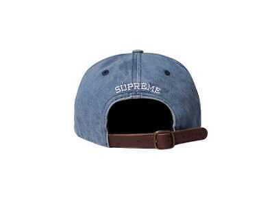 Supreme Burberry Denim 6-Panel Camp Cap Blue Biege Pink 2022 Supreme Burberry Denim 6-Panel Camp Cap Blue Biege Pink 2022