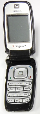Nokia 6102 / 6102b - Black and Silver ( AT&T / Cingular ) Rare