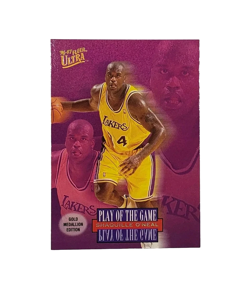 Fleer Shaquille O'Neal Basketball 1996-97 Season Sports Trading