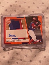 2022 Panini Elite Extra Edition Orange /149 Juan Angel Javier #DMS-AJ Auto