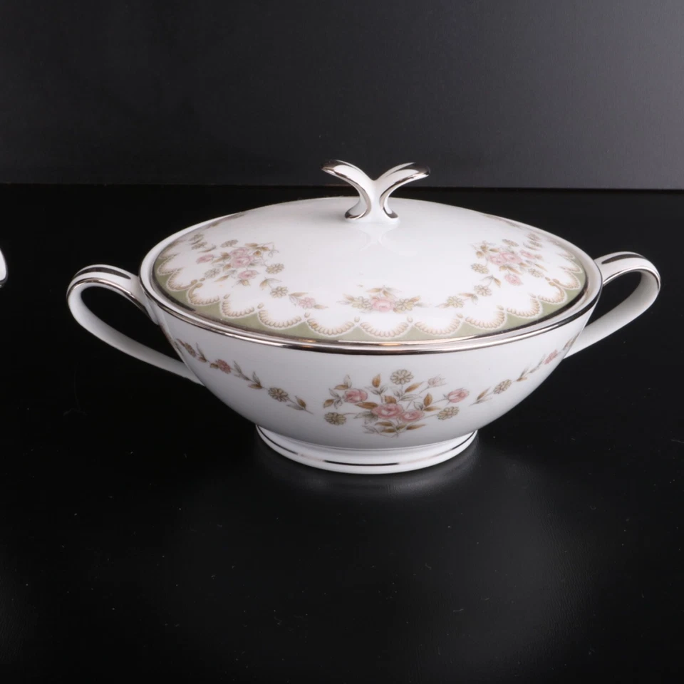 Guirnalda Noritake de crema y azúcar 5906 Foto 3 de 4