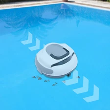 Pool Clean Machine Vacuum Cleaner Robotic Above/In Ground Auto Cleaner 42L/Min
