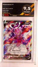 Carte pokemon Amovénus V FRANCAIS CGG 9.5 Origine Perdue 178/196 23040047