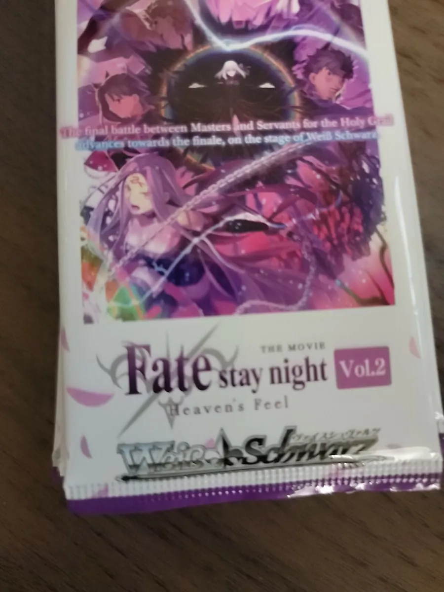 Weiss Schwarz Fate / Stay Night Heaven's Feel 2 Booster Box (20 Packs)