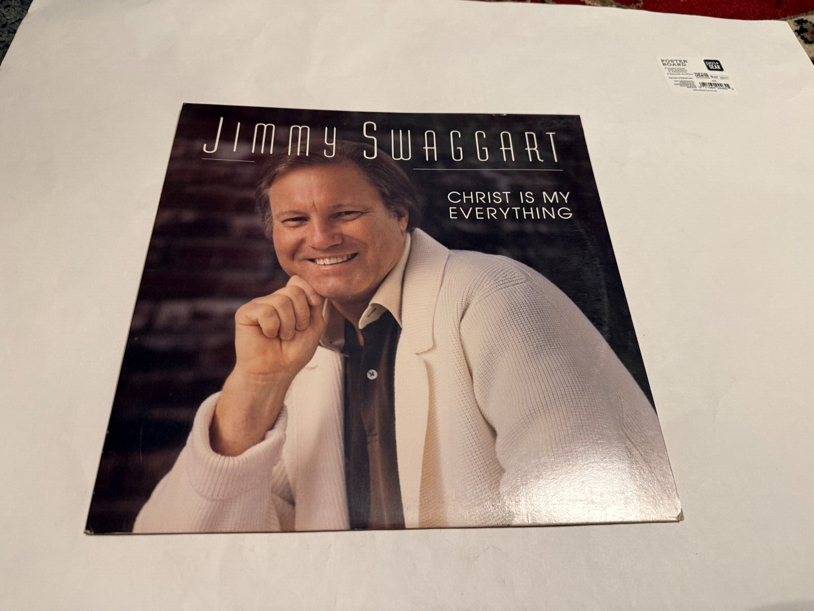JIMMY SWAGGART: CHRIST IS MY EVERYTHING  LP~Southern Gospel~1988