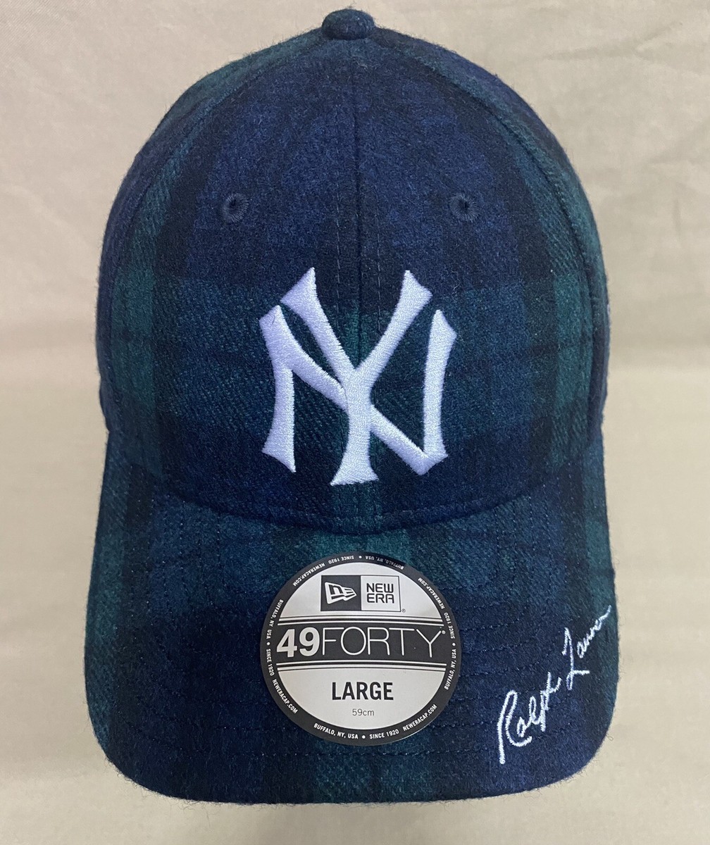 Polo Ralph Lauren Men's New Era® 49Forty® Plaid N Y Yankees