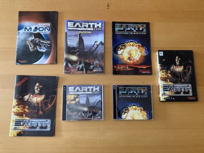 PC  Mac Earth 2150 Konvolut Manual Anleitung Add On The Moon Project Retail