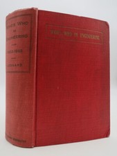 WHO'S WHO IN ENGINEERING 1922-1923 by Leonard, John William 1922