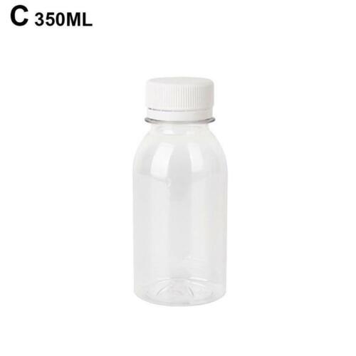 Transparent Plastic Milk Storage Bottles Beverage Drinking Clear Milk Bottles Q - Picture 8 of 10