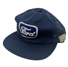 Vintage Ford Snapback Patch Mesh YA Trucker Hat Cap NWT 80s